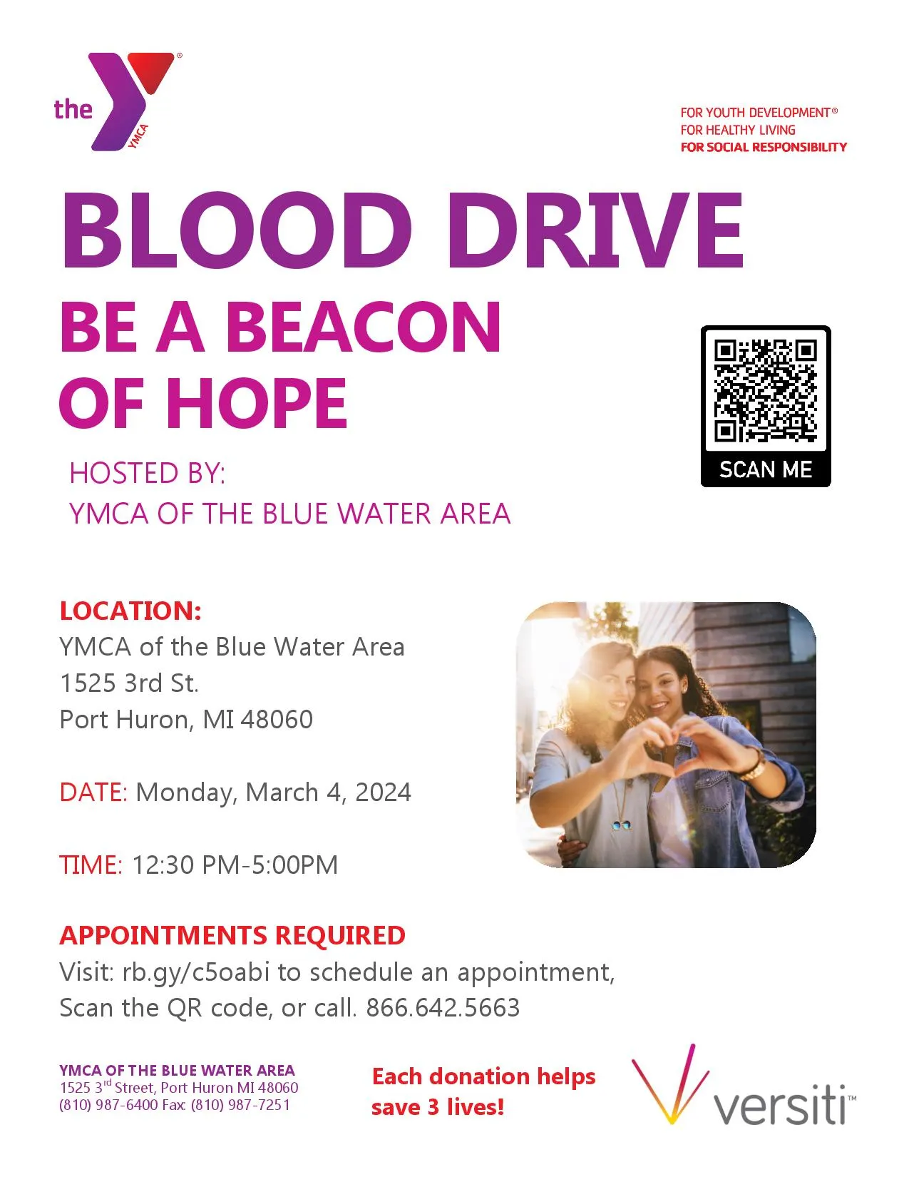 2024-3-4 Blood Drive Flyer